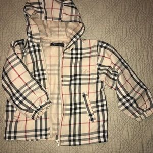 Children’s size 2T Burberry black label jacket